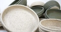 Hunny Ceramic Dinner Plates - Almond Spice (Set Of Two Pieces) 14 Hunny Ceramic Dinner Plates - Almond Spice (Set Of Two Pieces) -Saffron + Poe 0a51acd41edd409c9df39682bd297c8c