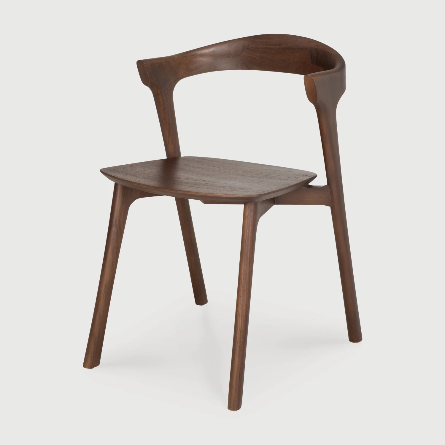 Bok Dining Chair - Dark Teak 1 Bok Dining Chair - Dark Teak