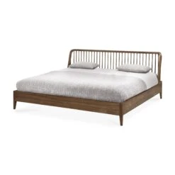 Mendocino Bed - Dark Teak