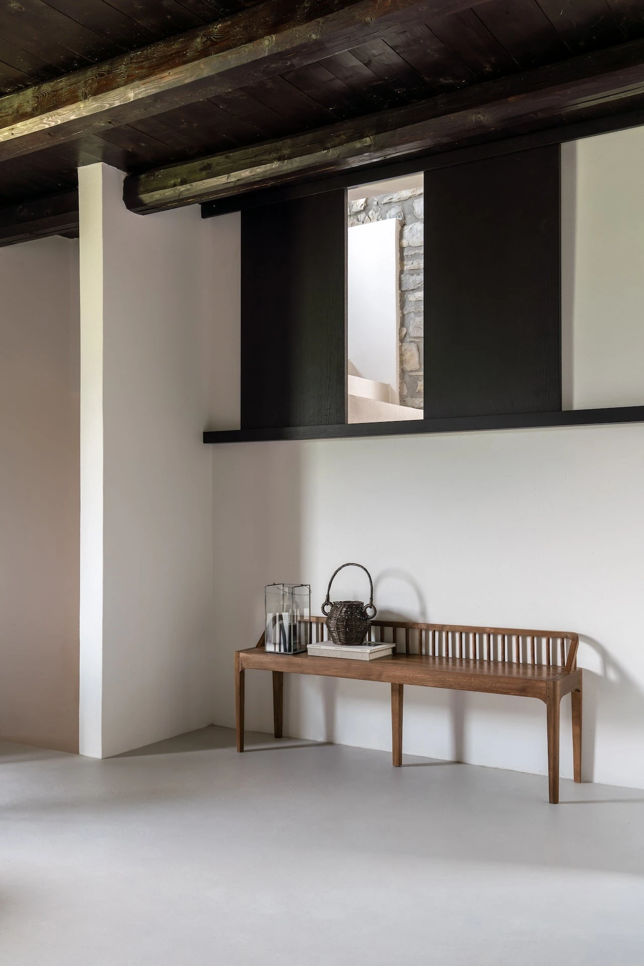 Mendocino Bench - Dark Teak 2 Mendocino Bench - Dark Teak - Image 2