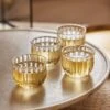 Kira Small Glass Cups - Set Of 4