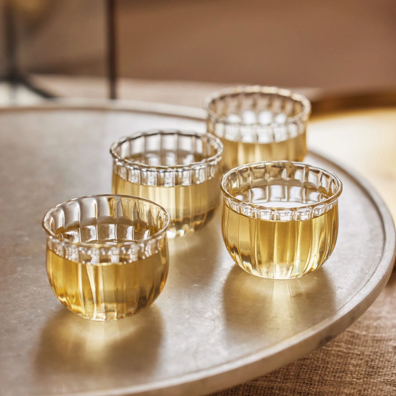 Kira Small Glass Cups - Set Of 4 1 Kira Small Glass Cups - Set Of 4
