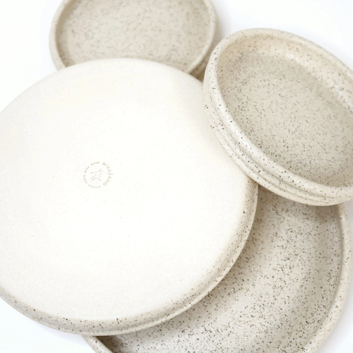 Hunny Ceramic Dinner Plates - Almond Spice (Set Of Two Pieces) 5 Hunny Ceramic Dinner Plates - Almond Spice (Set Of Two Pieces) - Image 5