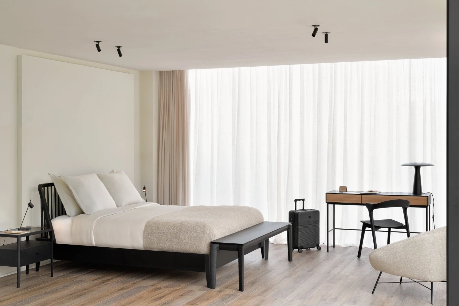 Bok Bench - Black Oak - Image 7