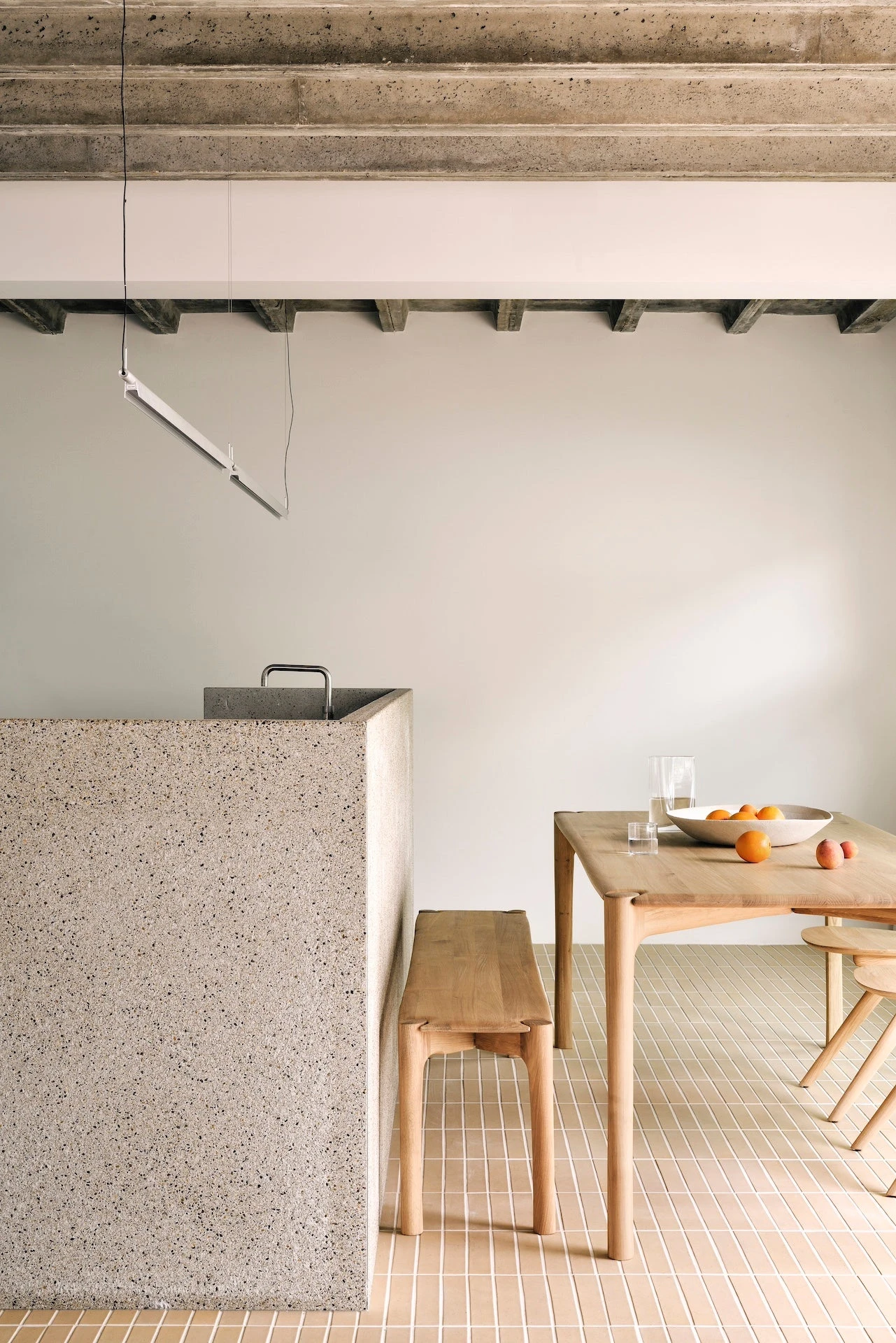 Ubud Dining Table - White Oak - Image 7