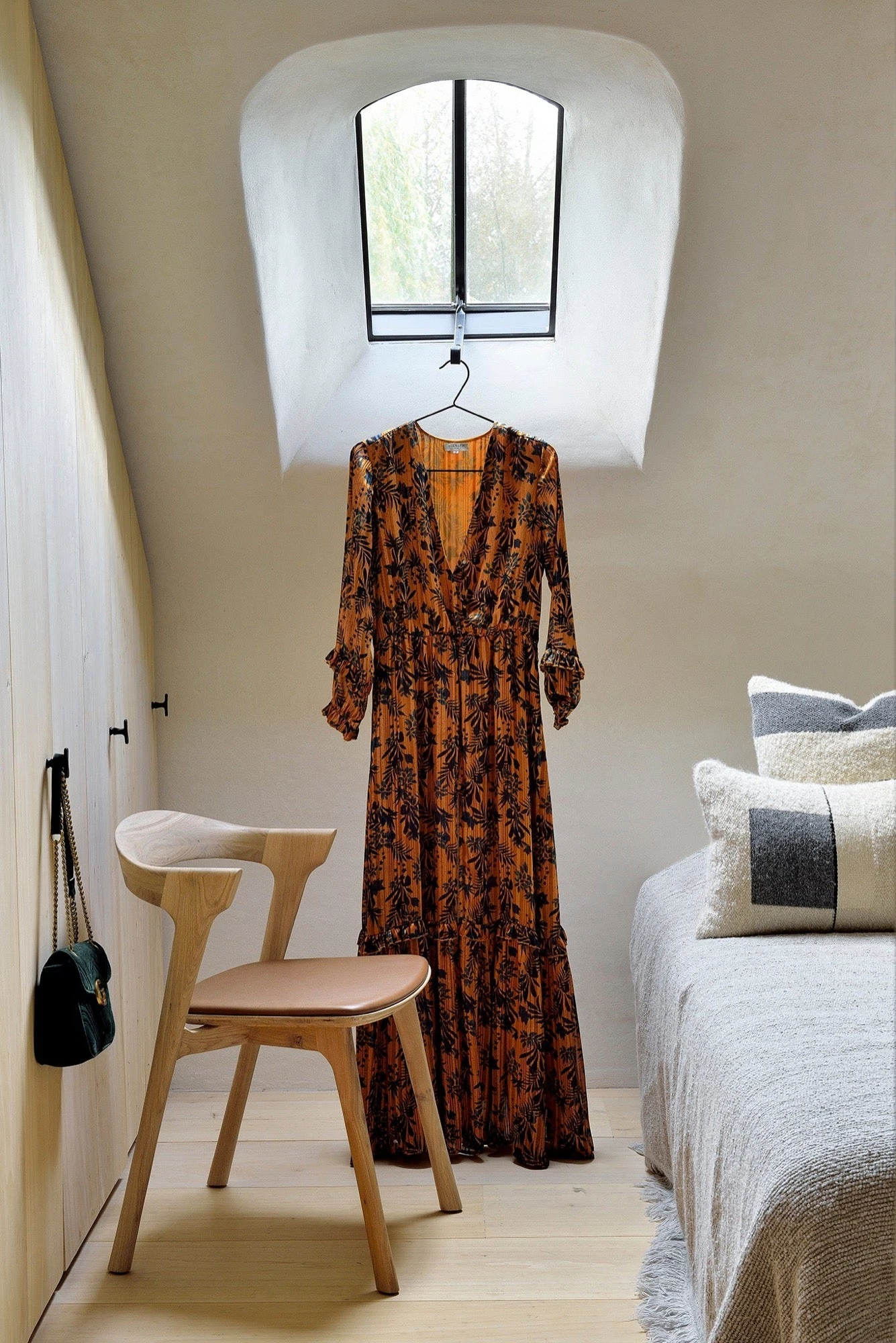 Bok Dining Chair - Oak + Saddle Leather - Image 5