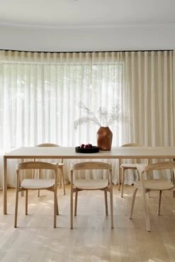 Bok Dining Chair - White Oak -Saffron + Poe 51490 Oak Bok Dining Chair Saffron and Poe Ethnicraft