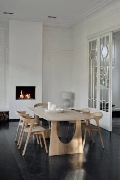 Bok Dining Chair - White Oak -Saffron + Poe 51490 Oak Bok dining chair 4 Saffron and Poe Ethnicraft