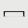 Bok Bench - Black Oak