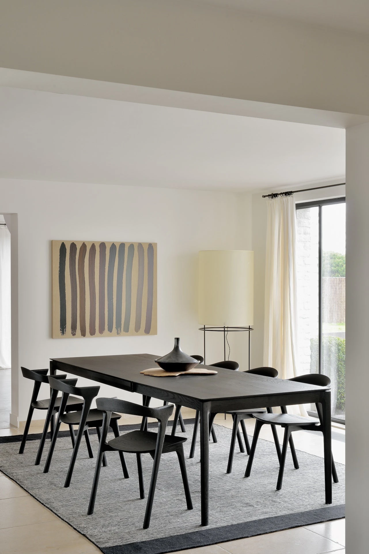 Bok Extendable Dining Table - Black Oak 12 Bok Extendable Dining Table - Black Oak - Image 12