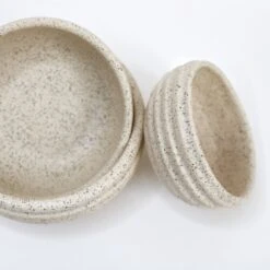 Hunny Bowls - Almond (Set Of Two) -Saffron + Poe 6c9ba58afc3a42d1b65fbd81a5ec3bf3
