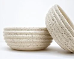 Hunny Bowls - Almond (Set Of Two) -Saffron + Poe 6dfbdc9238924e39bf46b321f93ca811