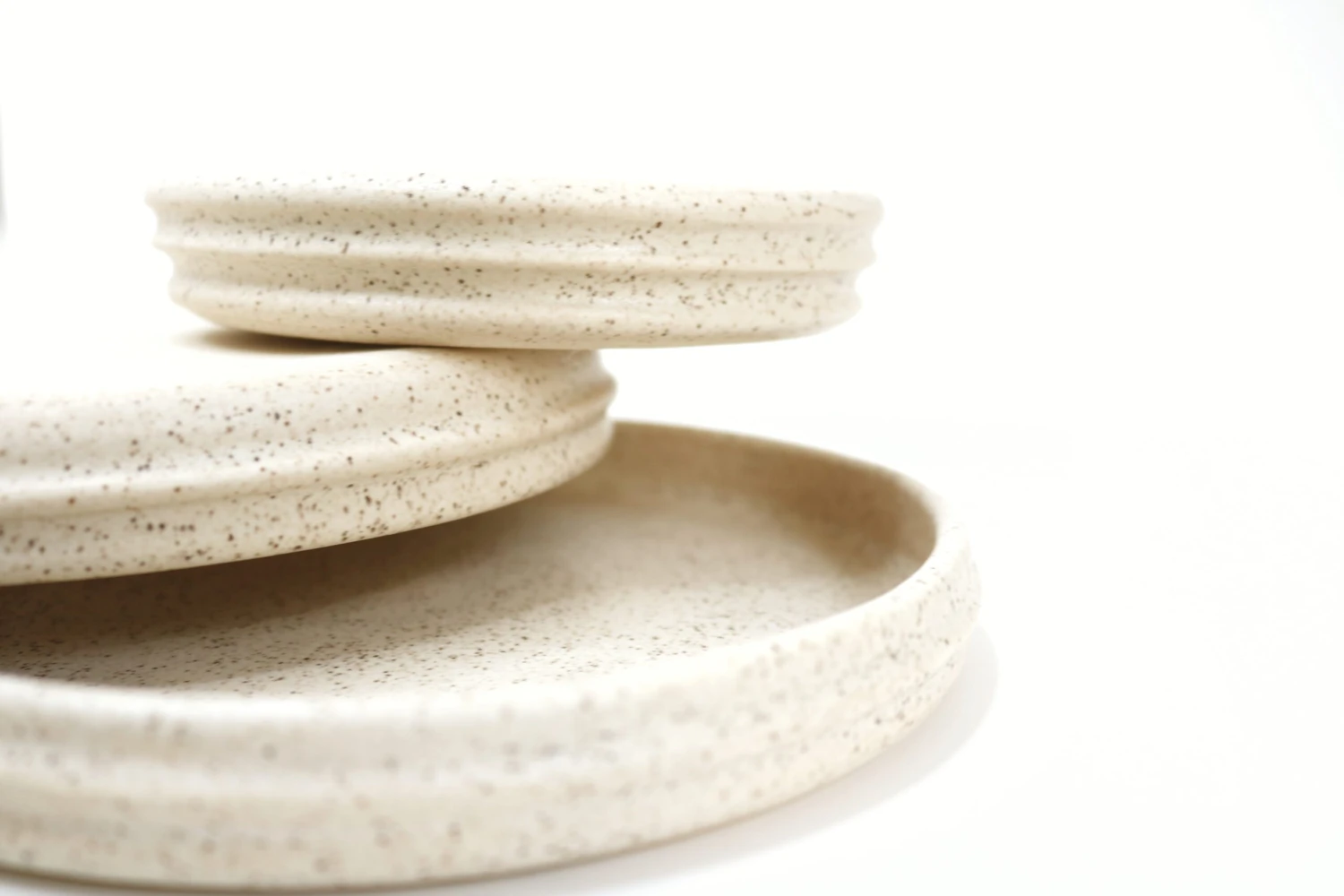 Hunny Ceramic Dinner Plates - Almond Spice (Set Of Two Pieces) 6 Hunny Ceramic Dinner Plates - Almond Spice (Set Of Two Pieces) - Image 6