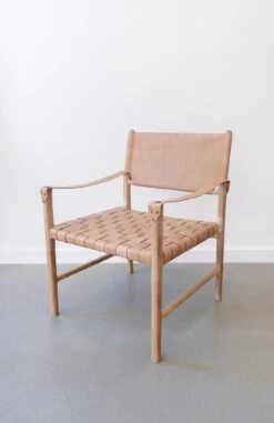 Safari Lounge Chair - Beige