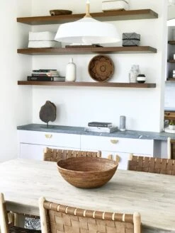 Woven Tenganan Basket -Saffron + Poe Bali Style Kitchen With Woven Tenganan Basket 1