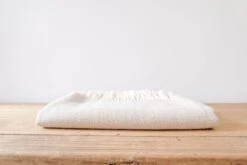 Baby Alpaca Throw - Beige 15 Baby Alpaca Throw - Beige -Saffron + Poe Front Alpaca Throw Beige