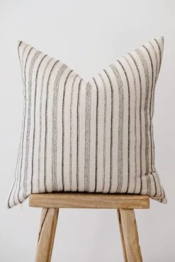 Ivory Embroidered Pillow No. 04