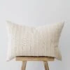 Ivory Embroidered Pillow No. 05