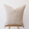 Natural Embroidered Pillow