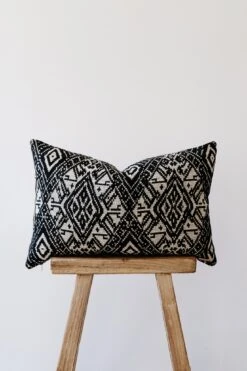 Antique Miao Lumbar Pillow No. 04