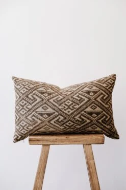 Antique Miao Lumbar Pillow No. 07