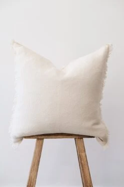 Baby Alpaca Pillow - Ivory