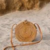 Tenganan Basket Crossbody - Round