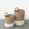 Structured Hyacinth Storage Basket - Second Quality