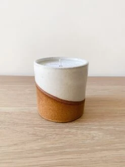 Uzumati Ceramic Desert In Bloom Candle