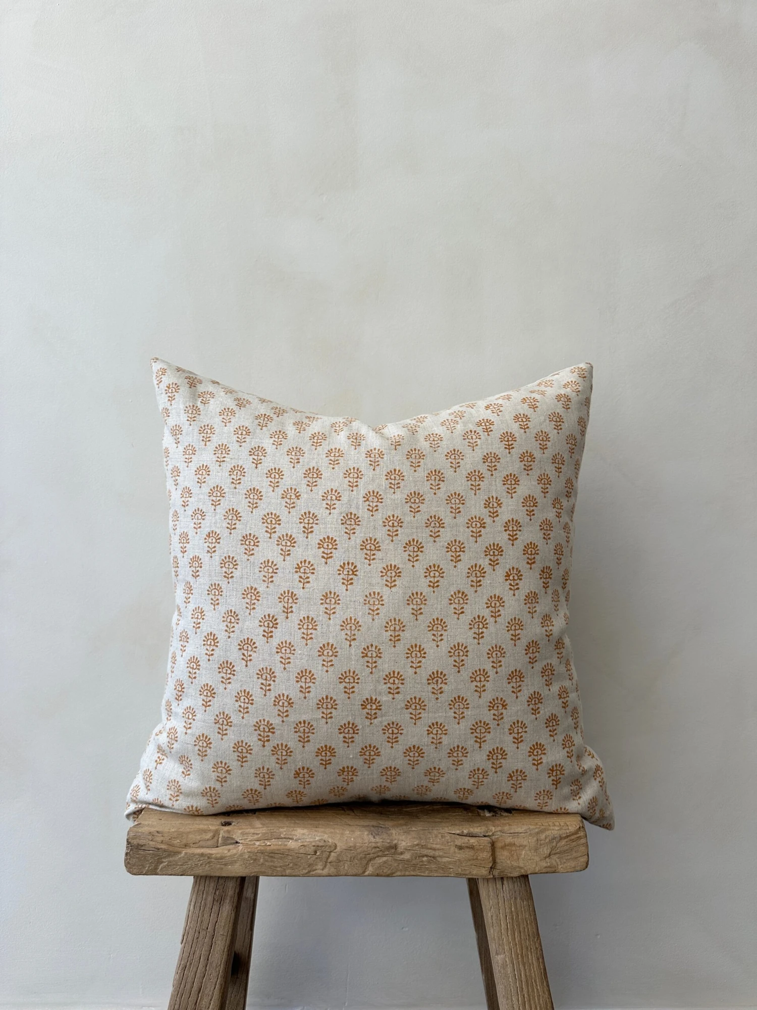 Indian Blockprint Pillow - No. 03 1 Indian Blockprint Pillow - No. 03