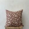 Indian Blockprint Pillow - No. 04