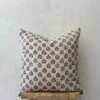 Indian Blockprint Pillow - No. 05