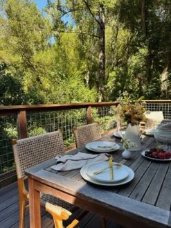 Marin Dining Chair -Saffron + Poe Indoor Outdoor Marin Woven Faux Rattan Dining Chair Saffron and Poe 593c0a61 437e 4a5c 86d7 81b9982bdf3f