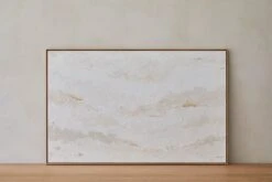 Saffron + Poe 40 Abstract Plaster + Paint Landscape