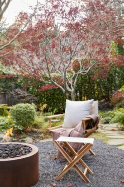 Director's Chair - Oatmeal - Second Quality -Saffron + Poe Outdoor Director sChair FoldingStool Ivory Fireside SaffronandPoe 1