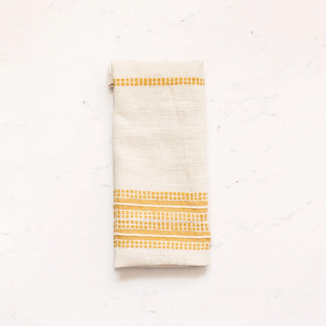 Aden Napkins, Natural / Gold - Set Of 4 5 Aden Napkins, Natural / Gold - Set Of 4 - Image 5
