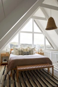 Handwoven Bhujodi Bed Throw - Rust -Saffron + Poe Saffron Poe JohannasHome 4 82c81621 771e 428f b3e9 e36035beba6c