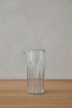 Handblown Glass Pitcher