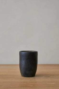 Oaxacan Handmade Ceramic Tumbler - Black