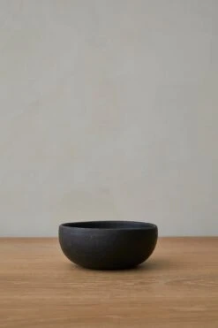 Oaxacan Handmade Ceramic Bowl - Black