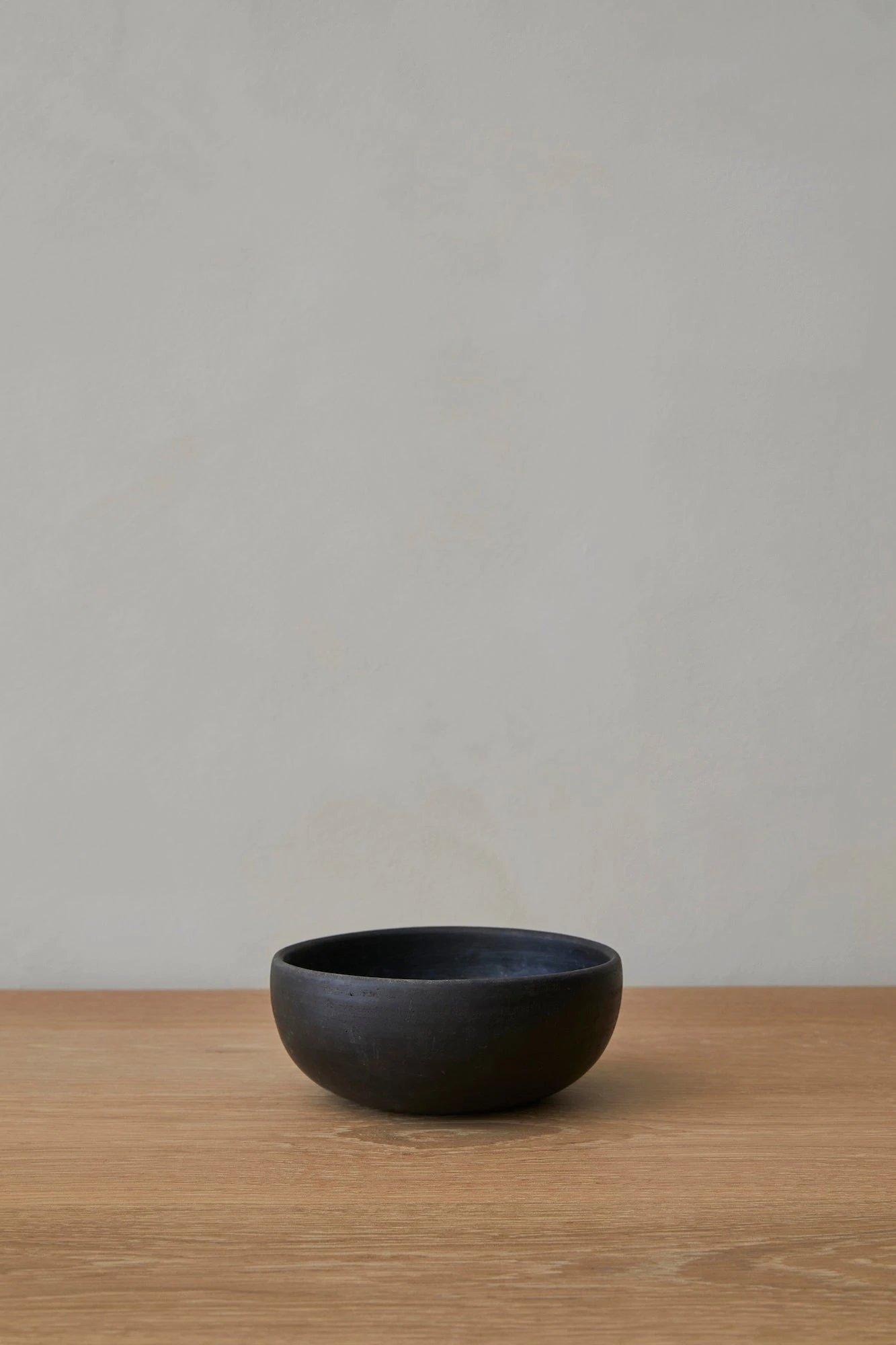 Oaxacan Handmade Ceramic Bowl - Black 2 Oaxacan Handmade Ceramic Bowl - Black - Image 2