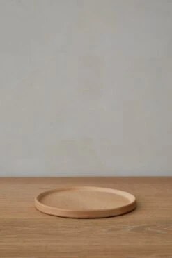 Oaxacan Handmade Ceramic Salad Plate - Natural