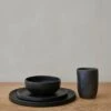 Oaxacan Handmade Ceramic Dinner Set - Black