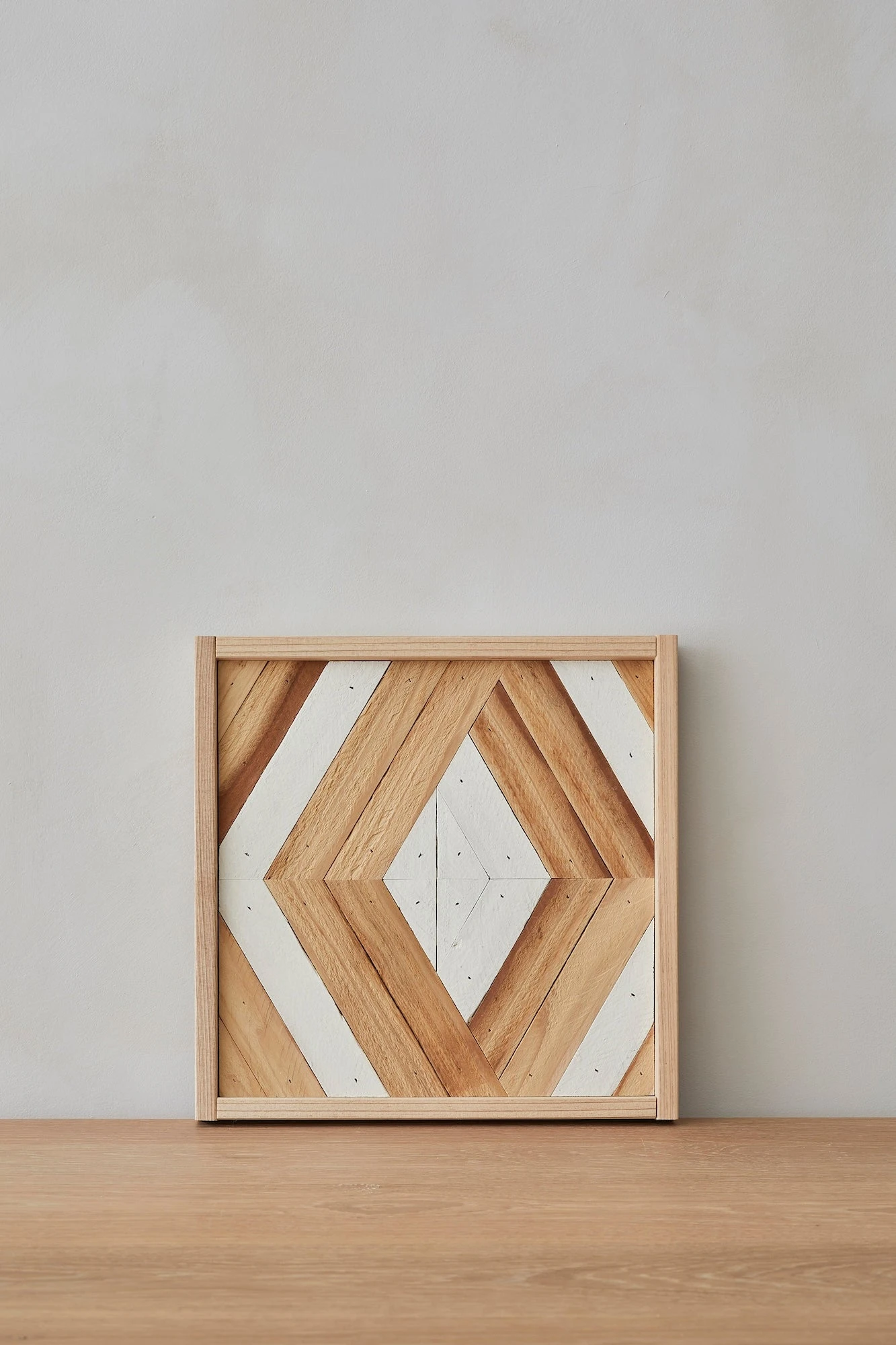 Aleksandra Zee Geometric Wood Piece - No. 03 1 Aleksandra Zee Geometric Wood Piece - No. 03
