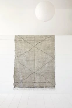 No. 16 - Moroccan Flat Weave Kilim Rug - 6'-8" X 10'-6"