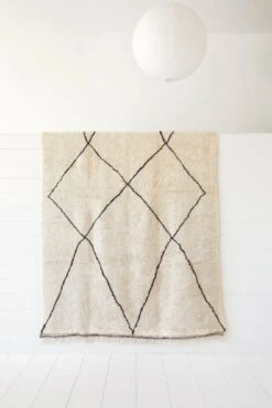 No. 03 - Beni Ourain Rug - 6'-9" X 10'-9"