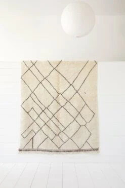 No. 45 - Beni Ourain Rug - 6'-3" X 9'-10"