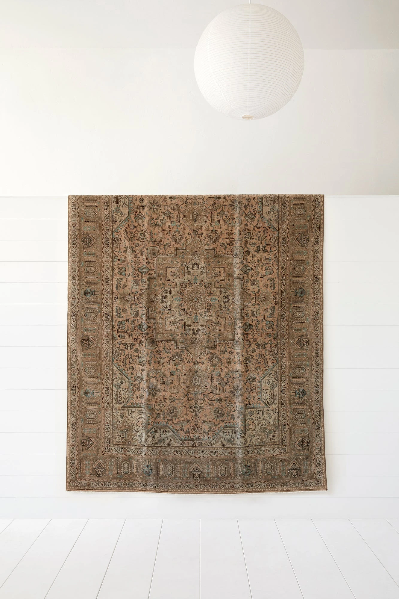 No. 58 - Vintage Turkish Oushak Rug - 6' X 10' 1 No. 58 - Vintage Turkish Oushak Rug - 6' X 10'