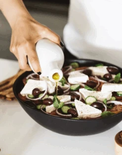 Stoneware Olive Oil Dispenser - Jazz 21 Oz -Saffron + Poe Screenshot2024 12 18at12.18.57PM