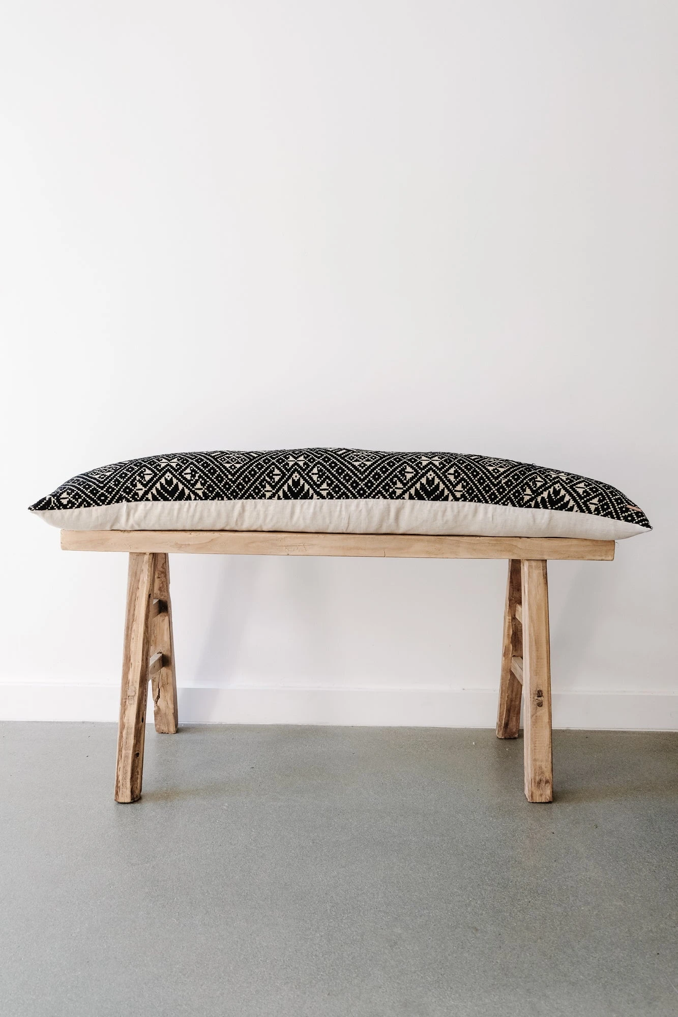 Antique Miao Lumbar Pillow No. 08 2 Antique Miao Lumbar Pillow No. 08 - Image 2